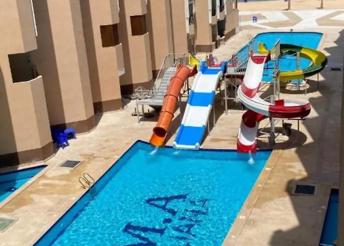 Beachfront Sea & Pool View - Juliana - D116 * Hurghada